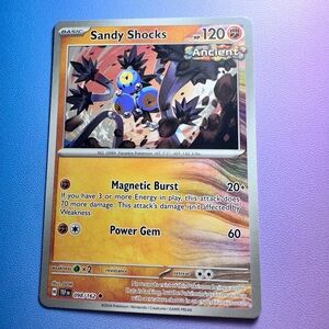 sandy shocks - 098/162 (uncommon) — pokemon: temporal forces